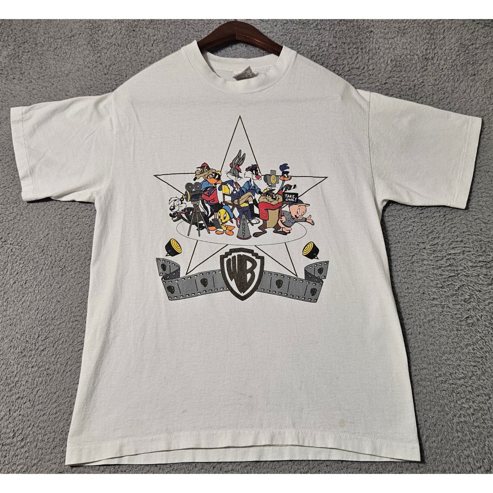 Vtg Acme Clothing Looney Tunes 1991 American Art Parody Bugs Daffy T Shirt Large